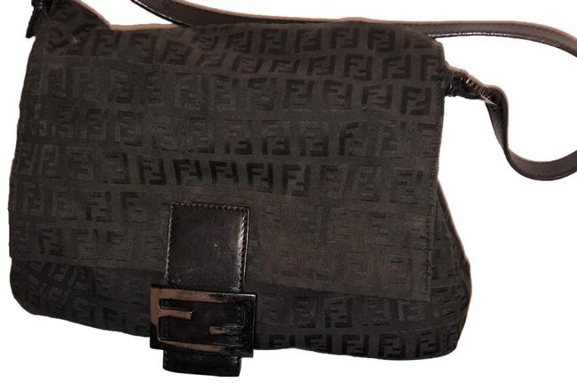 Fendi Momma Black Shoulder Bag 