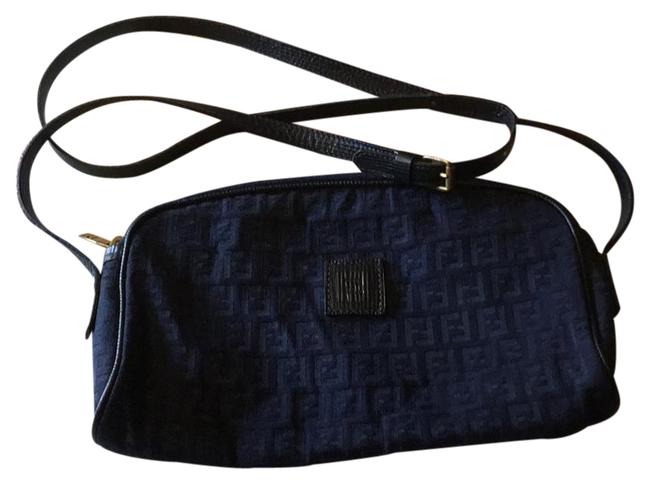 Fendi Navy Shoulder Cross Blue Shoulder Bag 