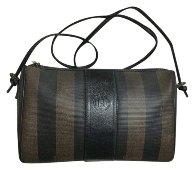 Fendi Pequin Signature Beauty Shoulder Bag 