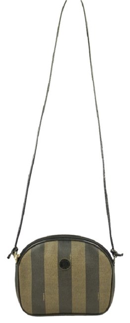 Fendi Pequin Stripe Ffmjy2 Shoulder Bag 