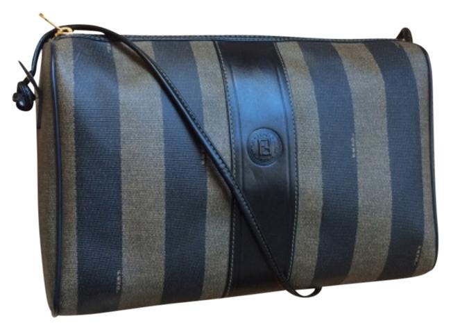 Fendi Pristine Pequin Ff Shoulder Bag 