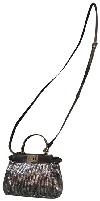 Fendi Crossbody Mini Rare Micro Peekaboo 2 Way Shoulder Hand Crossbody Purse Shoulder Bag 