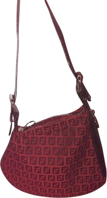Fendi Red Shoulder Bag 