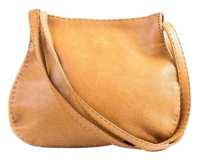 Fendi Selleria Mustard Shoulder Bag 