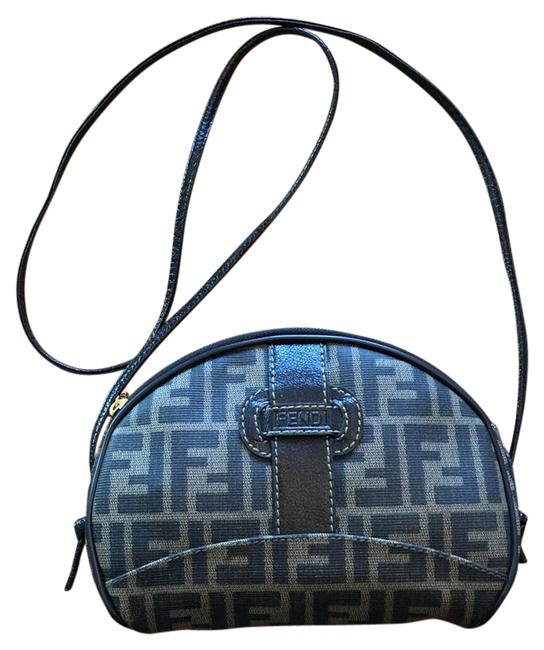 Fendi Signature Zucca Cutie Shoulder Bag 