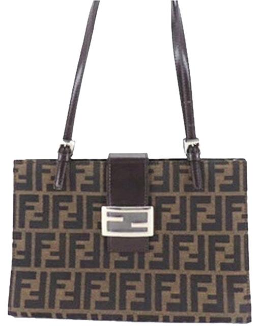 Fendi Square Zucca Tote 173064 Ffjy29 Shoulder Bag 