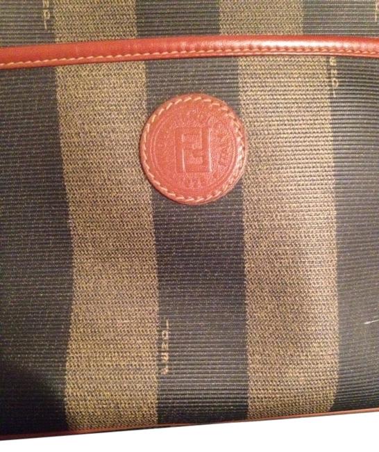 Fendi Tan and Brown Shoulder Bag 