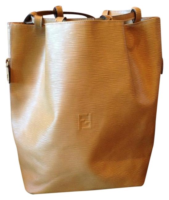 Fendi Tan Brown Shoulder Bag 