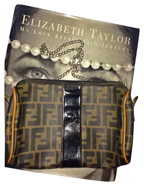 Fendi Vintage Zucca Leather Shoulder Bag 