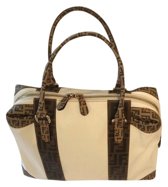 Fendi White Plastic Shoulder Bag 