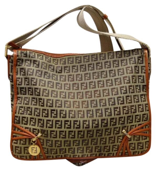 Fendi Crossbody Zucca Brown Shoulder Crossbody Shoulder Bag 