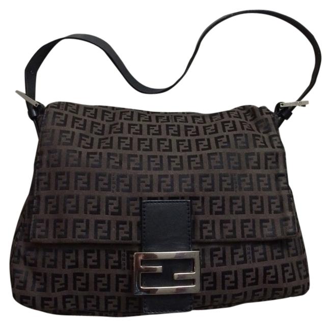 Fendi Zucca Mama Sweetie Shoulder Bag 