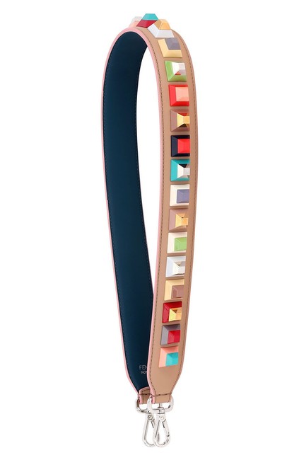 Fendi 2jours Medium + Strap You Camel Leather Tote 