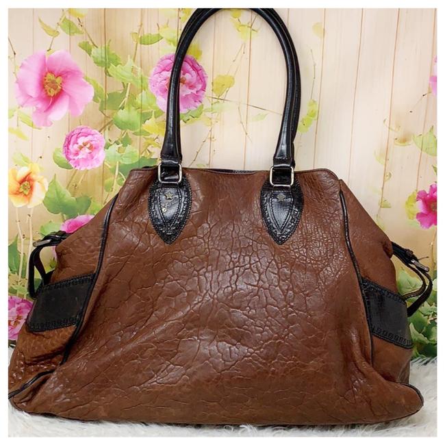 Fendi Bag Brown Leather Tote 