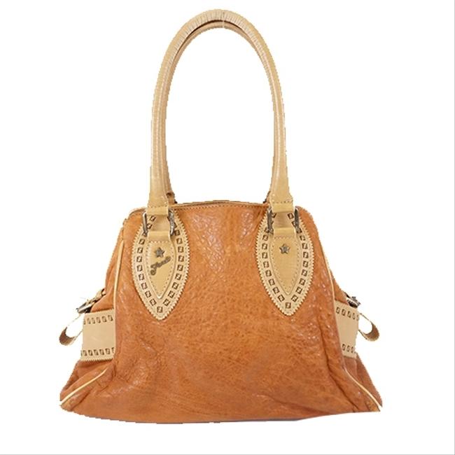 Fendi Bag Etnico Women's Brown Leather Tote 