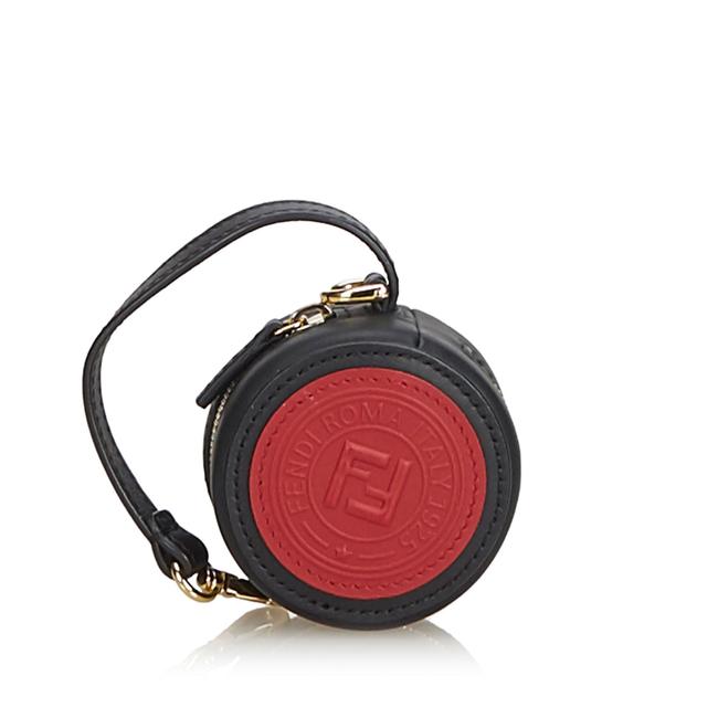 Fendi Bag Nylon Packable Black Leather Tote 