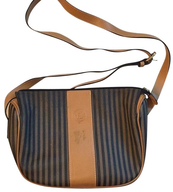 Fendi Black &amp; Brown Shoulder Bag 