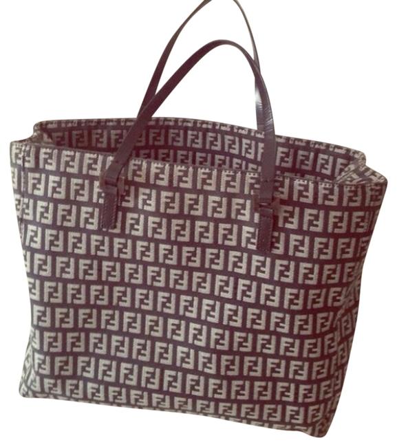 Fendi Black &amp; Gray Tote 