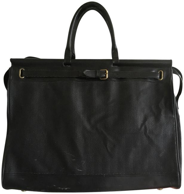 Fendi Black Canvas WeekendTravel Bag 