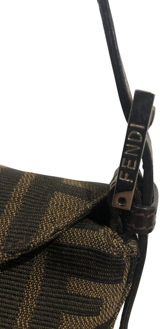 Fendi Brown Zucca Baguette 
