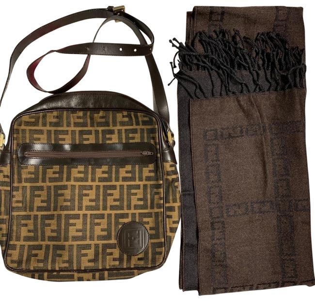 Fendi Bundle with Scarf Messenger Bag 
