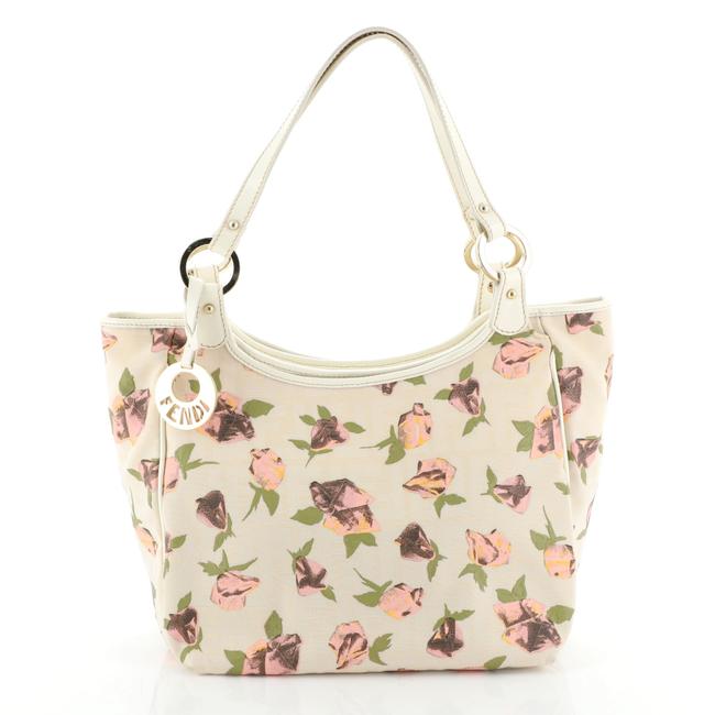 Fendi Chef Printed Zucca Coated Canvas Small Tote 