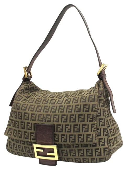 Fendi Dark Beige Shoulder Bag 
