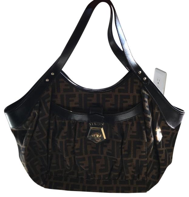 Fendi Dark Brown Tote 