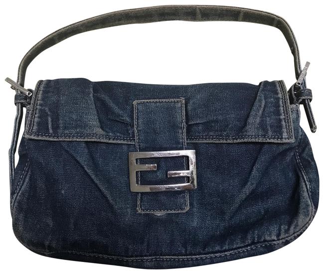 Fendi Denim Blue Baguette 