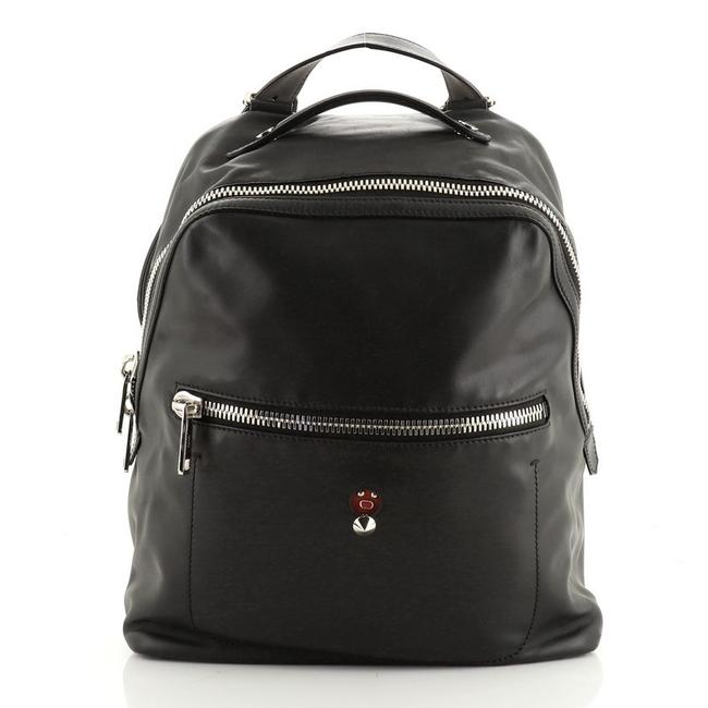 Fendi Dotcom Leather Medium Backpack 