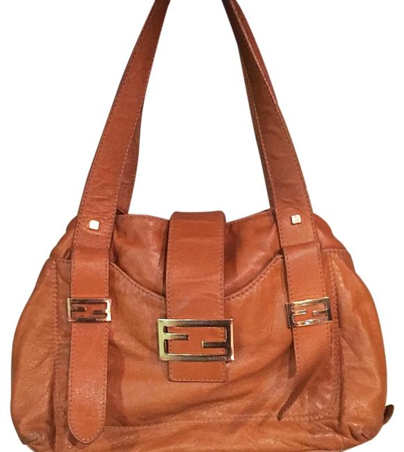 Fendi Double Ff Leather Tote 