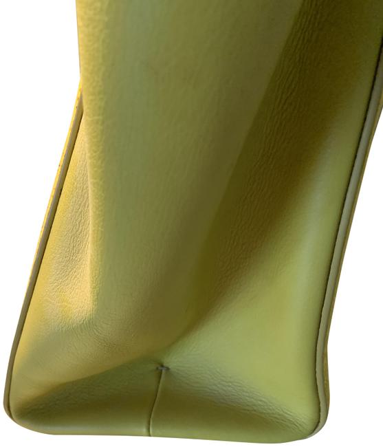 Fendi Du Jour Yellow Calf Hair Shoulder Bag 