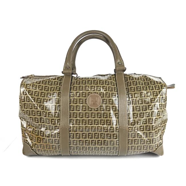 Fendi Duffle Zucca Monogram WeekendTravel Bag 