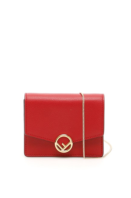Fendi F Is Micro Red Tote 
