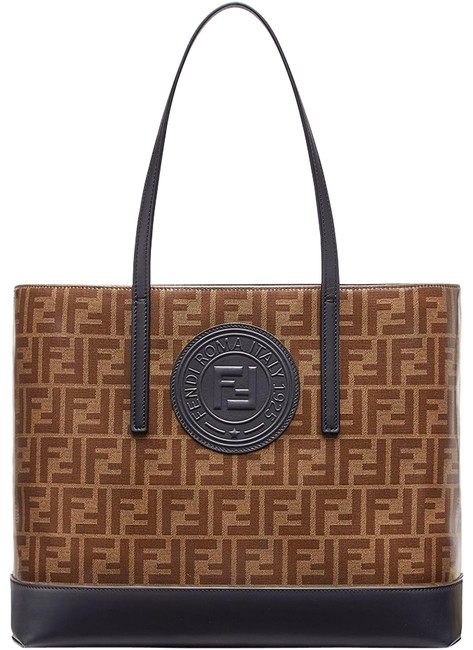 Fendi Ff Shopping Logo Tote 