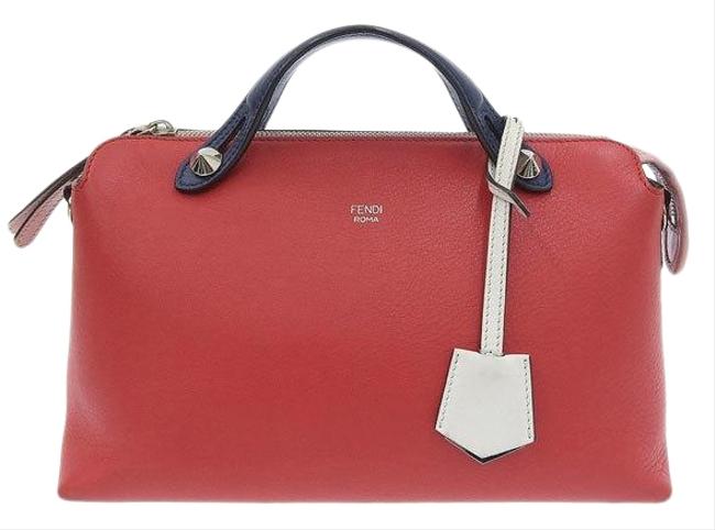 Fendi Genuine Byaway 2way Red Color Leather Shoulder Bag 