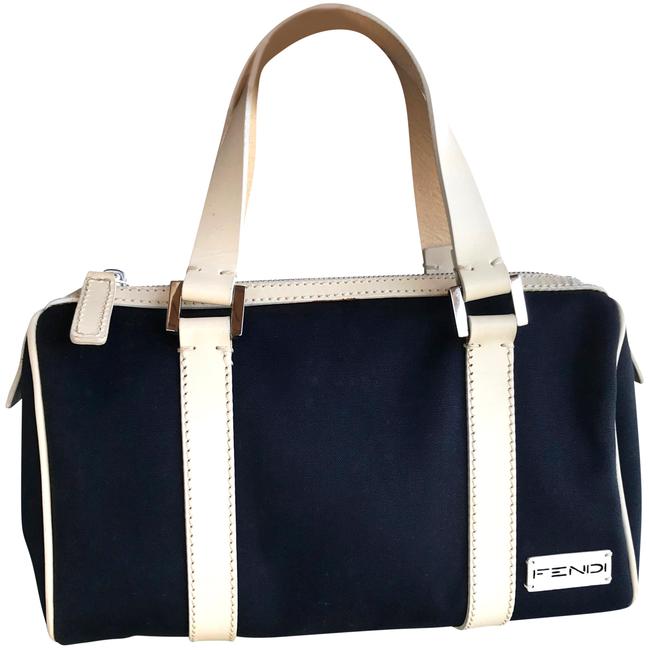 Fendi Hand Blue Suede Baguette 