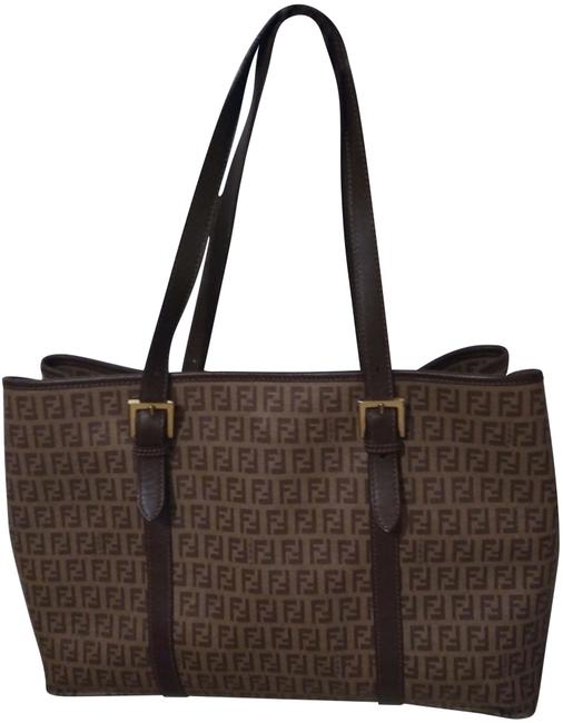 Fendi Large Leather Tote 