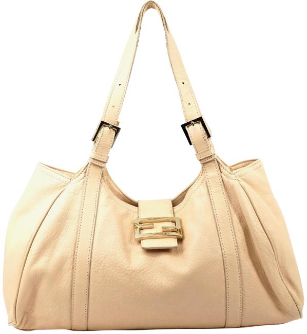 Fendi Leather #3019f11 Pink Shoulder Bag 