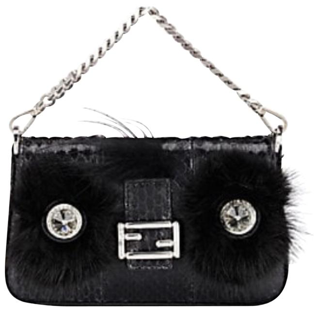 Fendi Micro Black Baguette 
