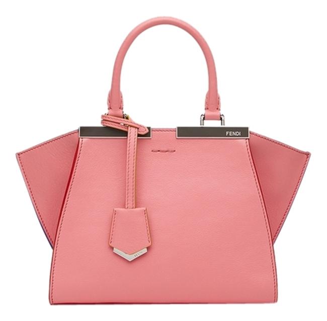 Fendi Mini 3jours Pink Leather Tote 