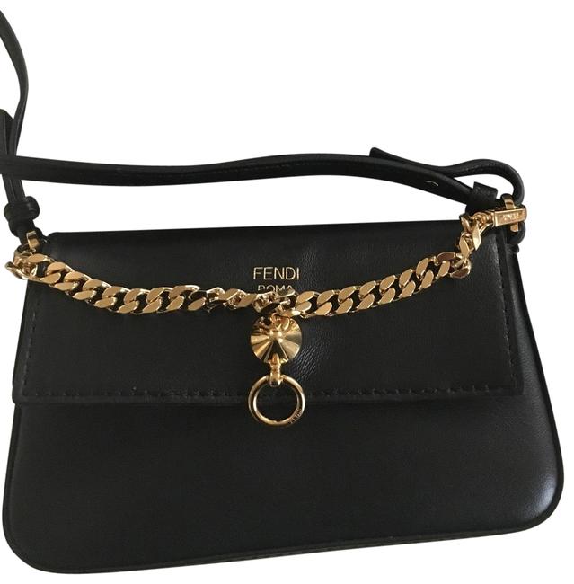 Fendi Mini Bag Black Baguette 