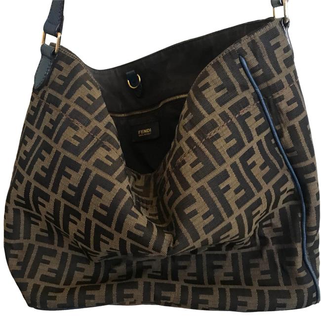 Fendi Monogram Blue Tote 