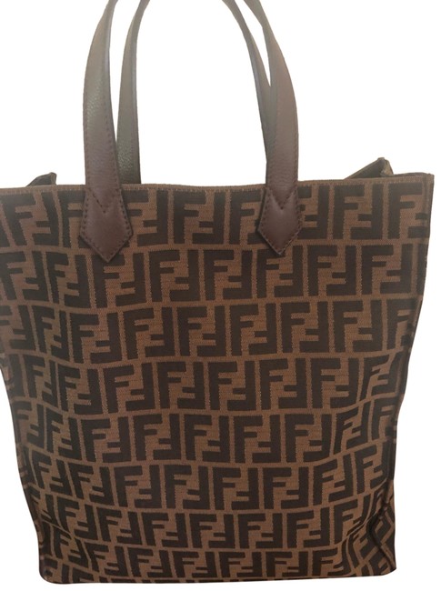 Fendi Monogram Brown Tote 