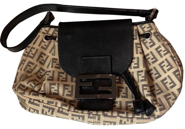 Fendi Monogram Canvas Baguette 