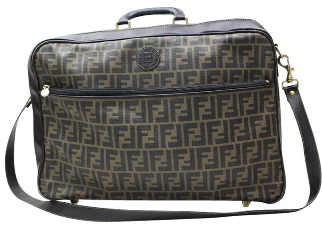 Fendi Monogram Ff Zucca Suitcase 102348 Browns Canvas WeekendTravel Bag 