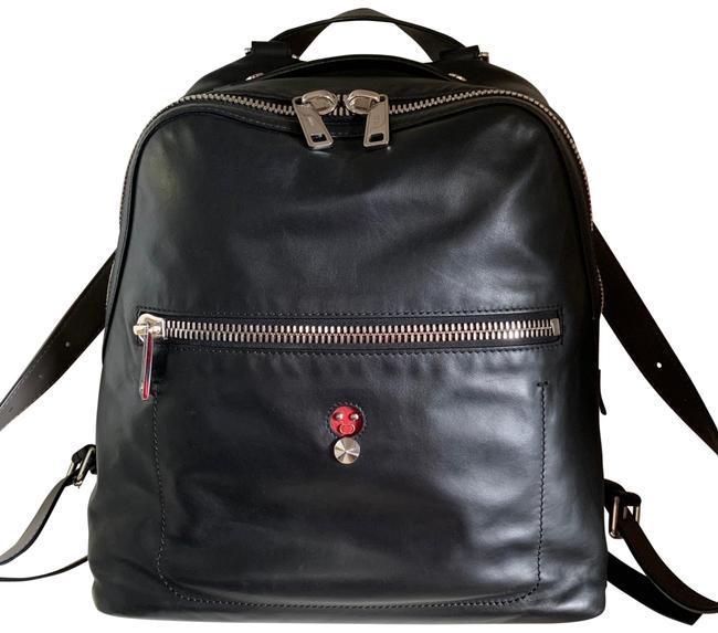 Fendi Monster Leather and Pochette Backpack 