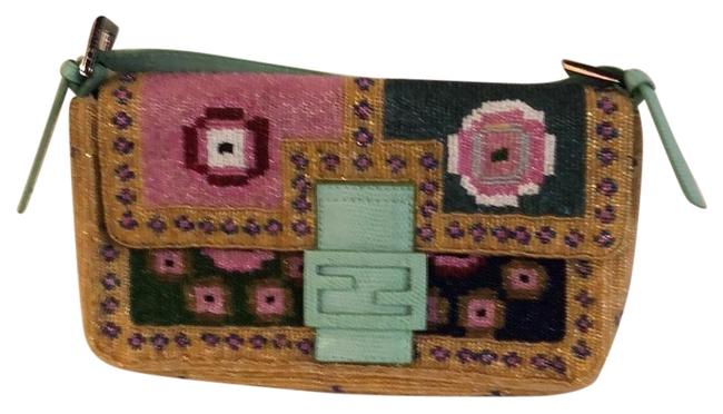 Fendi Multicolor Beaded Baguette 