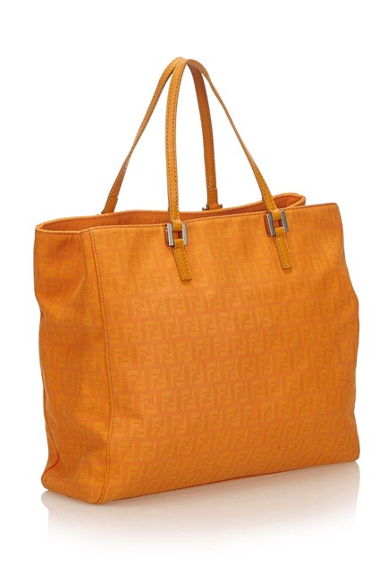Fendi Orange Yellow Tote 