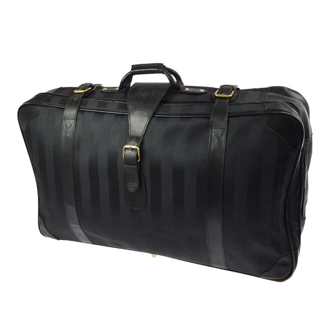 Fendi XL Pequin Jumbo WeekendTravel Bag 